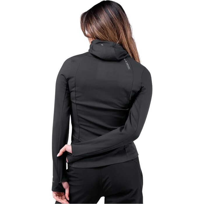 2023 Zhik Mujer ZhikMotion Camiseta De Manga Larga Con Capucha UPF50+ ATP-0100-W - Anthracite